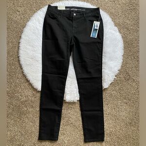 Old Navy Super Skinny Mid Rise Jeans New Black Womens Size 12